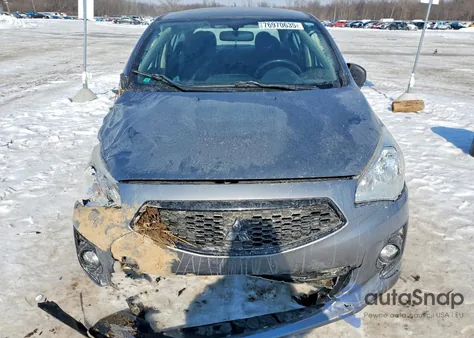 2020 Mitsubishi Mirage G4 Se from USA, damaged, VIN ML32F4FJ8LHF10820